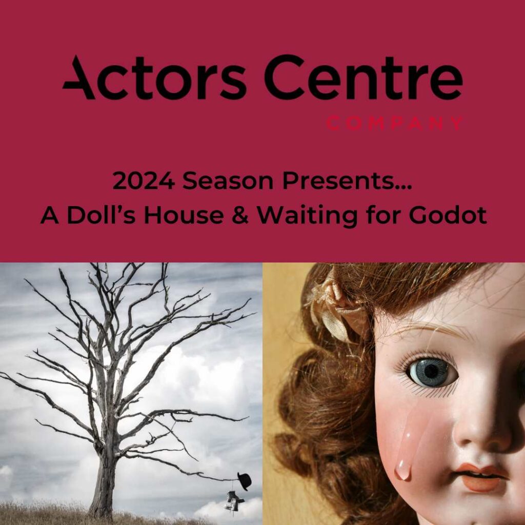 The ACA Company Unveils 2024 Season Actors Centre Australia   2024 Season A Dolls House Waiting For Godot 1024x1024 